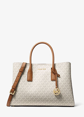 Ruthie Large Signature Logo Satchel