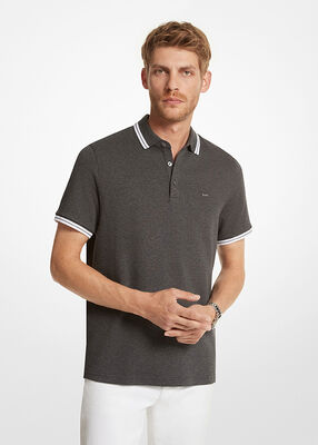 michael kors greenwich cotton polo shirt