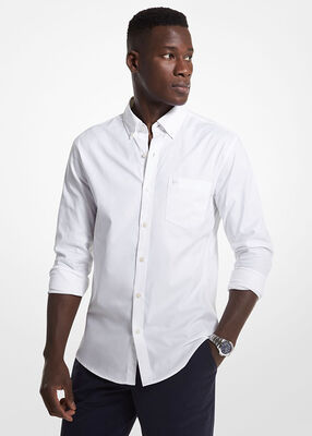 Slim-Fit Linen Shirt