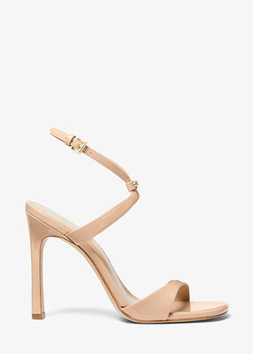 michael kors amara patent leather sandal