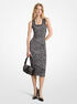 Leopard Jacquard Knit Dress