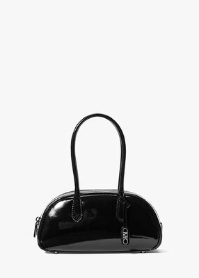 michael kors lulu small patent leather satchel