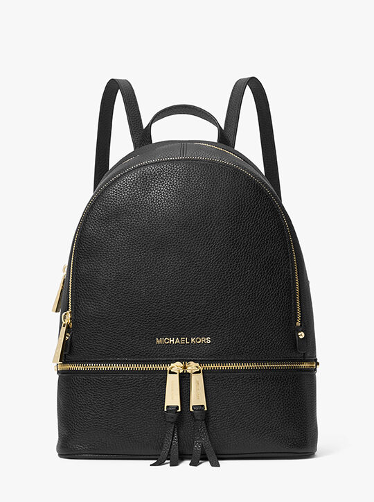 Rhea Medium Leather Backpack