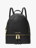 Rhea Medium Leather Backpack