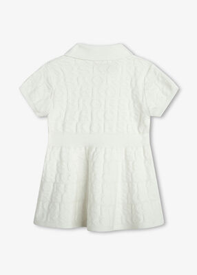 KORS Cotton Terry Blend Polo Dress