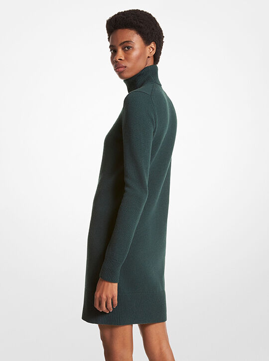 Kaia Cashmere Turtleneck Dress