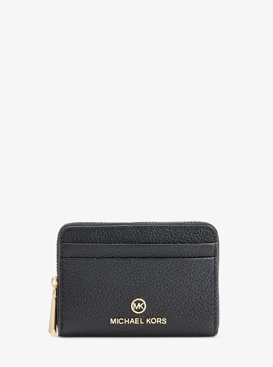 Jet Set Small Pebbled Leather Wallet