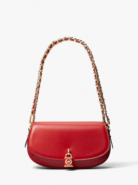 Mila Small Leather Shoulder Bag