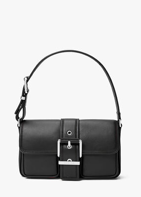 michael kors colby medium leather shoulder bag