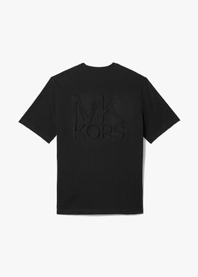 michael kors logo cotton t shirt