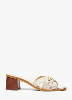 Tiffanie Empire Signature Logo Sandal