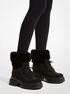 michael kors shiloh embellished mixed media boot