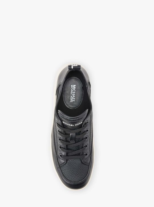 Shea Two-Tone Faux Leather Sneaker