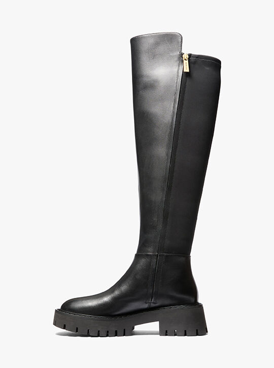 Asher Leather Knee-High Boot