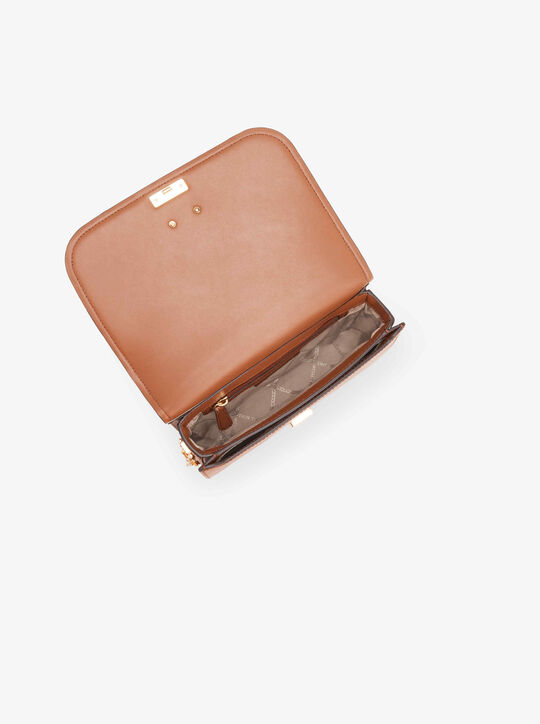 Delancey Medium Leather Messenger Bag