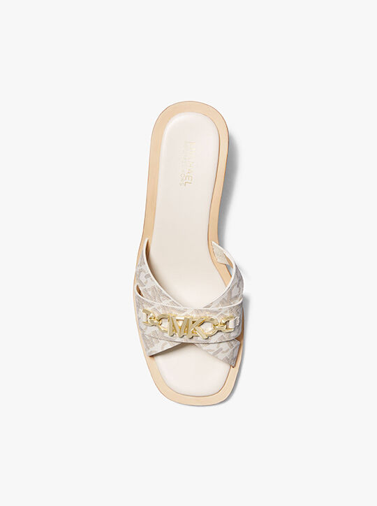 Tiffanie Empire Signature Logo Sandal