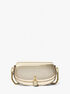 Mila Small Metallic Leather Shoulder Bag