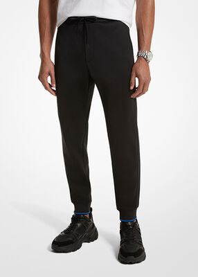 michael kors stretch jersey joggers