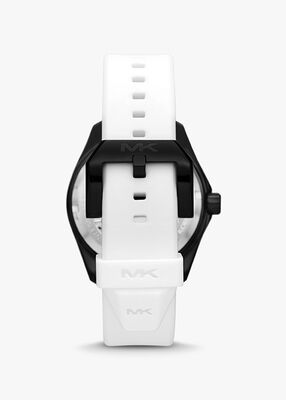 michael kors oversized maritime silicone watch