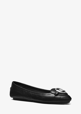 michael kors lillie leather moccasin