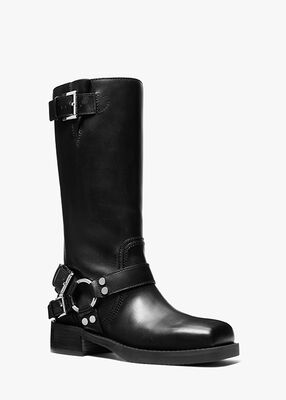 Crosby Leather Moto Boot