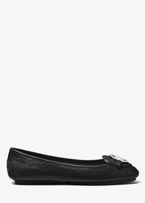 michael kors lillie leather moccasin