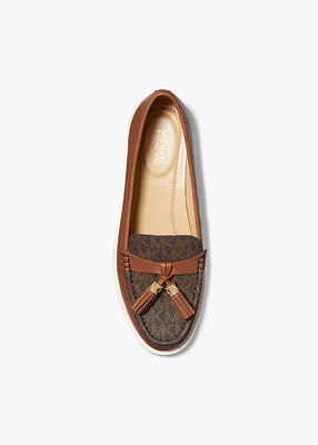 Kiernan Leather and Signature Logo Loafer