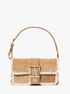 michael kors colby medium suede shoulder bag