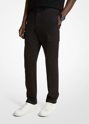 michael kors stretch organic cotton cargo pants