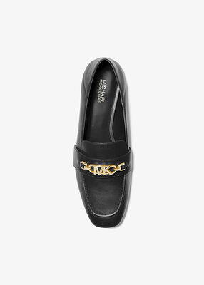 michael kors tiffanie leather loafer