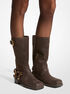 Crosby Suede Moto Boot