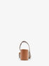 Perla Logo and Leather Slingback Pump