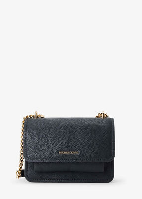 Claire Small Pebbled Leather Convertible Shoulder Bag