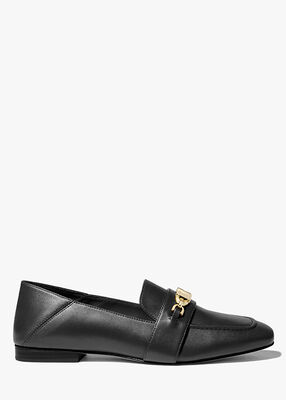 michael kors tiffanie leather loafer