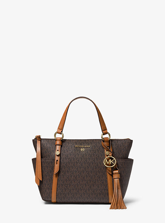 Sullivan Small Logo Top-Zip Tote Bag | Michael Kors Official Website