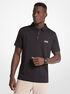 Golf Logo Stretch Jersey Polo Shirt