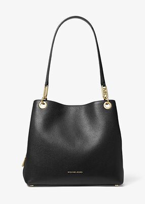 Kensington Large Pebbled Leather Tote Bag