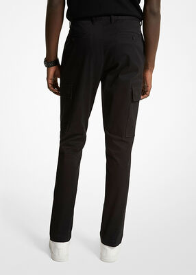 michael kors stretch organic cotton cargo pants