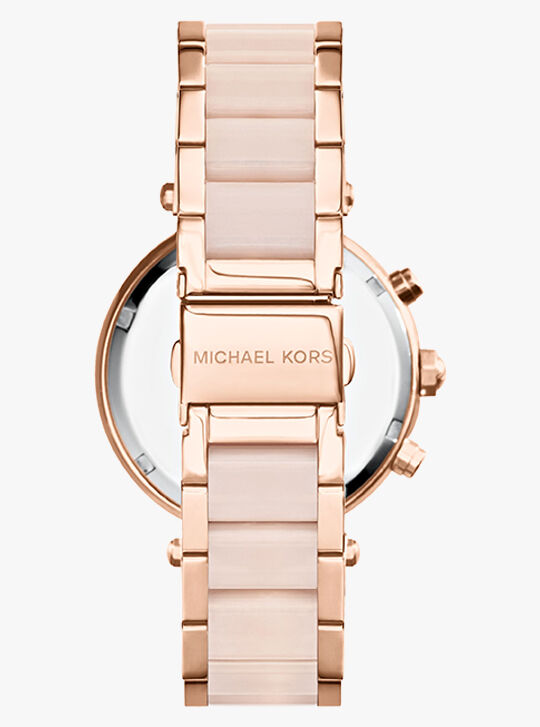 Michael Kors Rose Gold-Tone Parker Watch | Michael Kors Official 