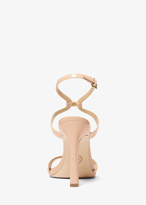 michael kors amara patent leather sandal