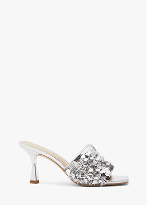 Tessa Sequined Mule Sandal