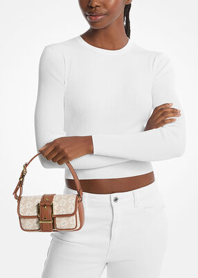 Colby Extra-Small Empire Signature Logo Shoulder Bag