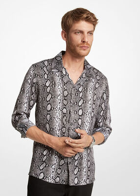 Python Printed Woven Shirt