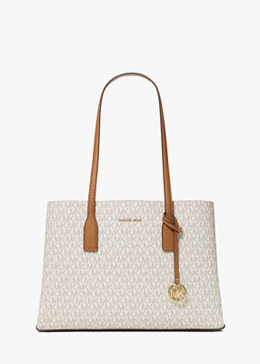 Ruthie Medium Signature Logo Tote Bag