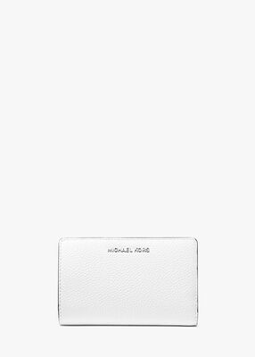 michael kors medium pebbled leather wallet