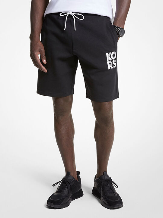 Logo Cotton Blend Shorts