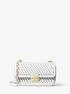 Tribeca Small Woven Leather Shoulder Bag