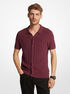 Textured Cotton Blend Shirt