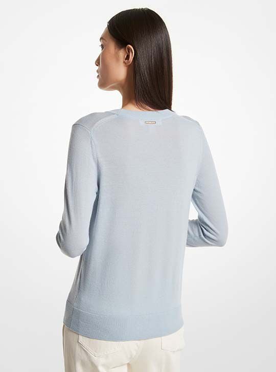 Michael kors discount merino wool sweater