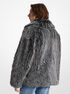 michael kors faux fur peacoat